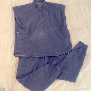 Figs Scrub Top and Bottom